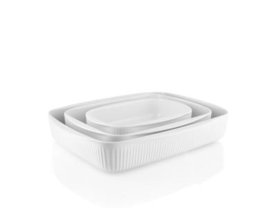 Eva Trio Legio Nova ovnfast fad 2 stk, 37x30 + 30,5x24,5 + 24x16,5 cm
