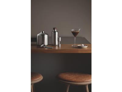 Eva Solo Liquid Lounge Isspand med ske, Coctail shaker og Cocktail målebæger